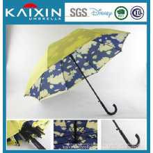 23 polegadas Auto Open Straight Double Layered Umbrella